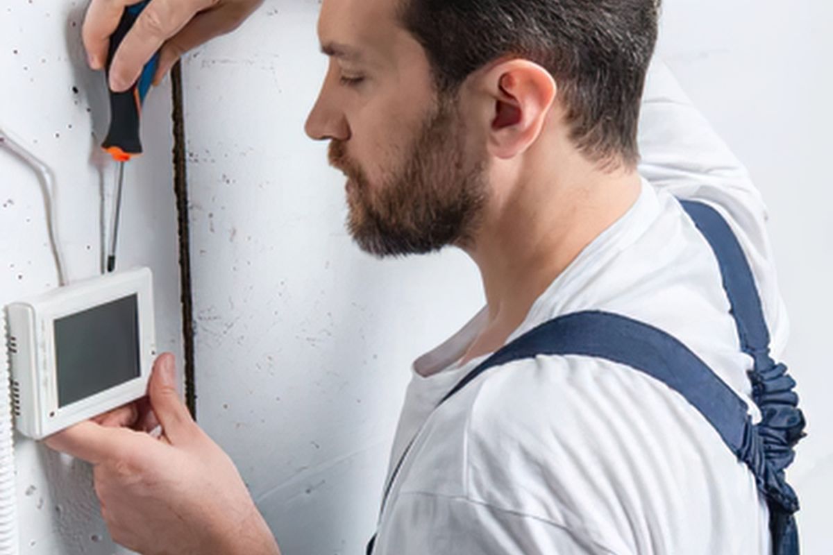Smart thermostat installation
